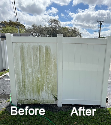 Surface Clean Pressure & Softwash, Alleyway Storage Area (Before-After)
